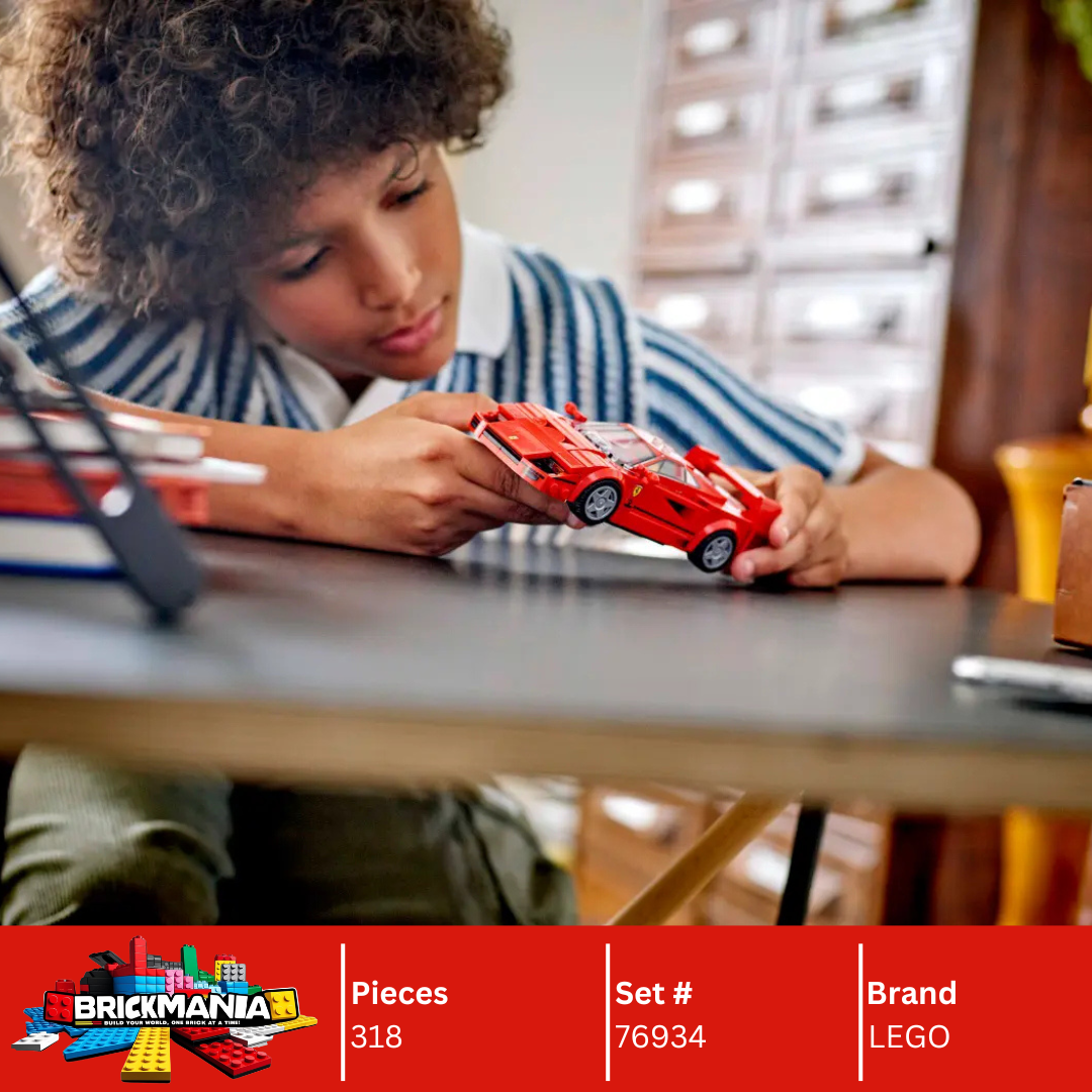 LEGO 76934 Speed Champions Ferrari F40 Supercar | 318 PCS