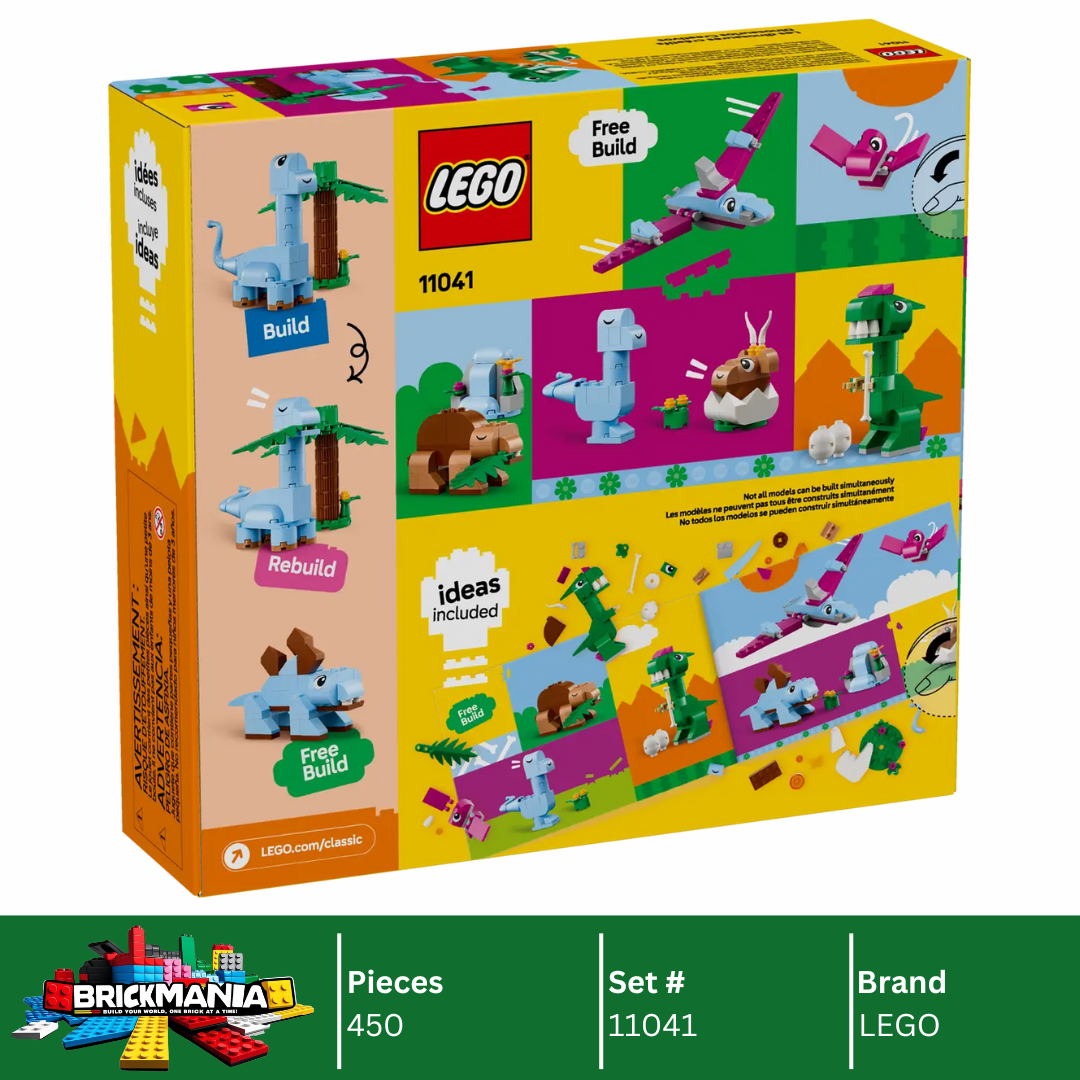 LEGO 11041 Creative Dinosaurs | 450 PCS