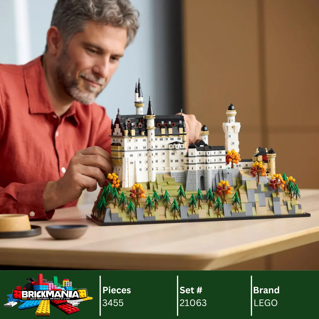 LEGO 21063 Architecture Neuschwanstein Castle | 3455 PCS