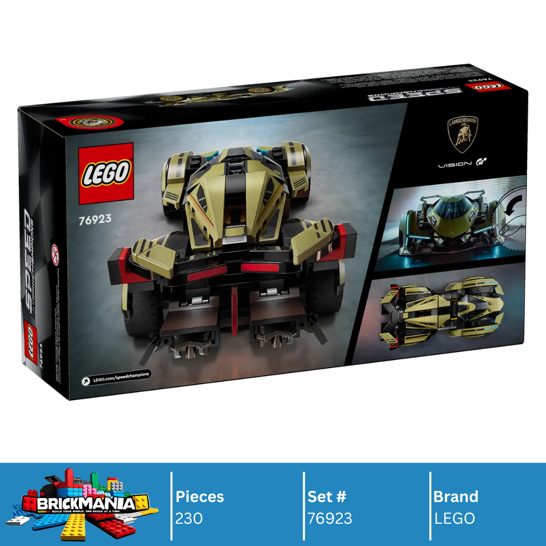 LEGO 76923 Speed Champions Lamborghini Lambo V12 Vision GT Super Car | 230 PCS | Damaged box