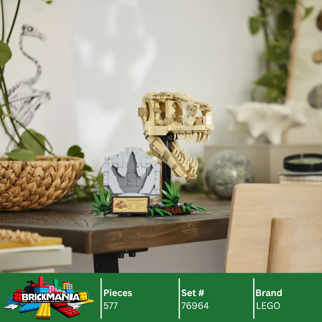 LEGO 76964 Dinosaur Fossils: T. rex Skull | 577 PCS
