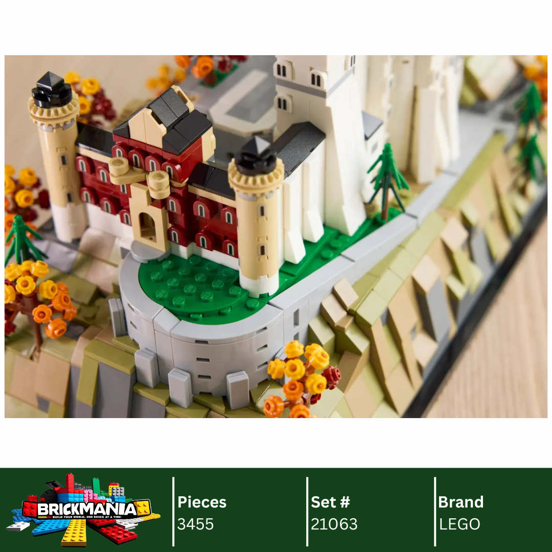 LEGO 21063 Architecture Neuschwanstein Castle | 3455 PCS