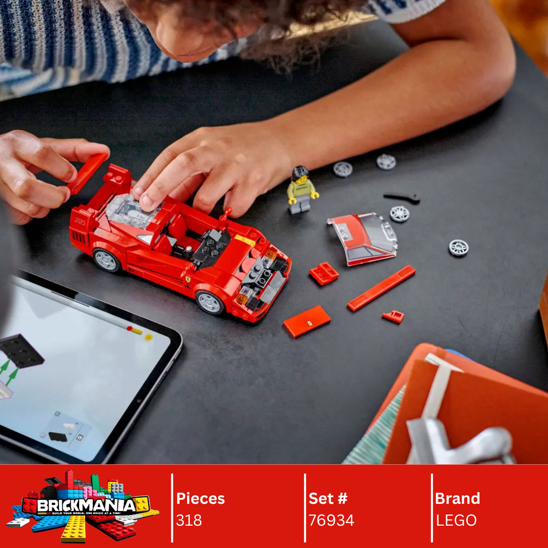LEGO 76934 Speed Champions Ferrari F40 Supercar | 318 PCS