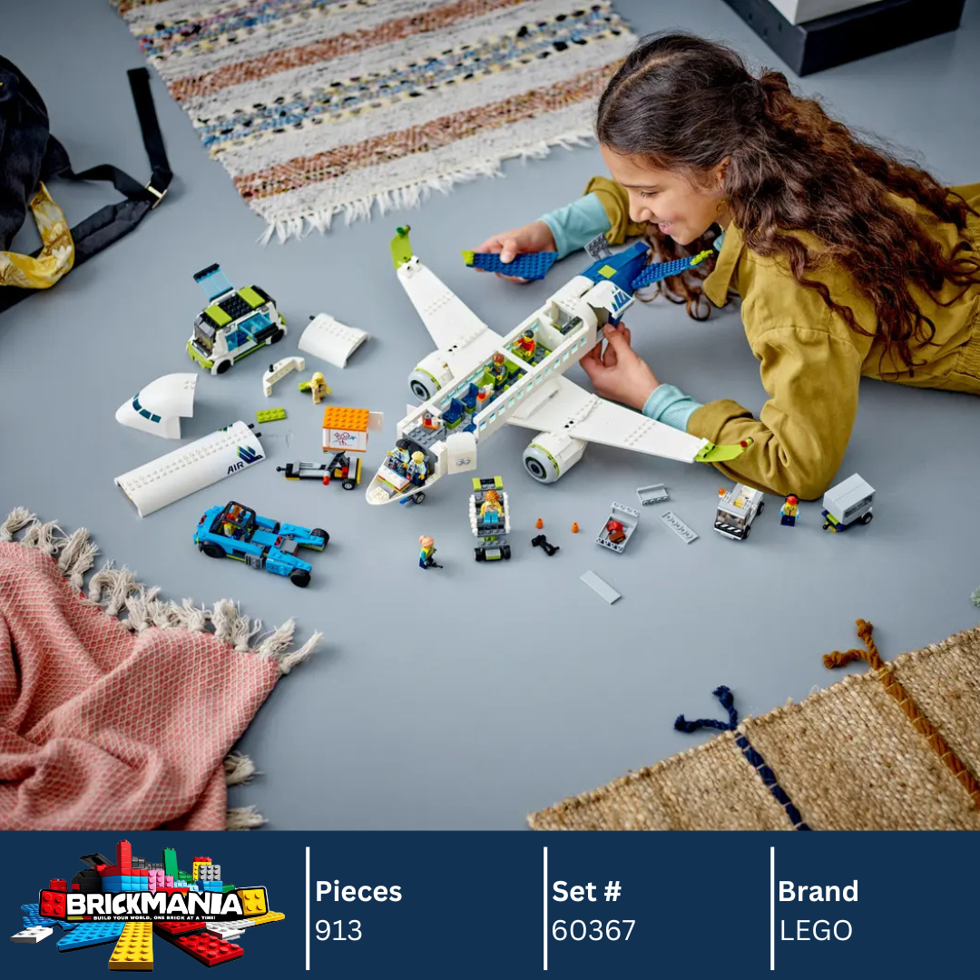 LEGO 60367 Passenger Airplane | 913 PCS