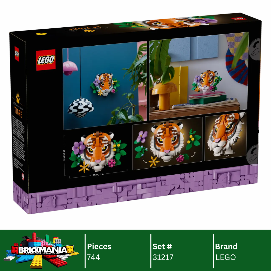LEGO 31217 Art The Fauna Collection - Tiger | 744 PCS
