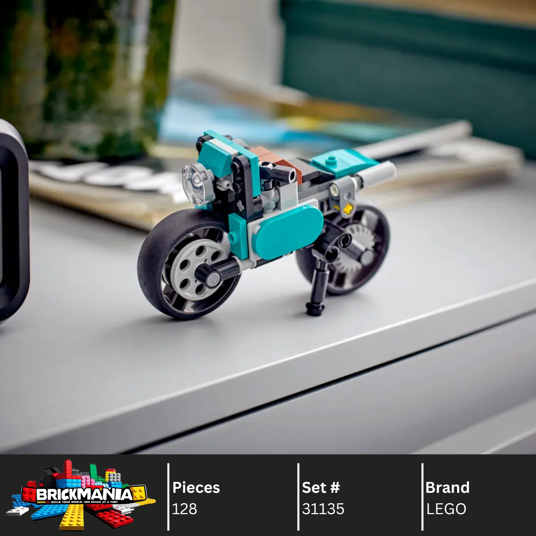 LEGO 31135 Creator 3in1 Vintage Motorcycle | 128 PCS | Damaged box