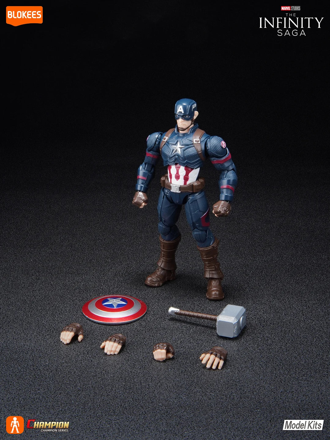 Blokees Marvel 81115 Champion Class Infinity Saga Captain America