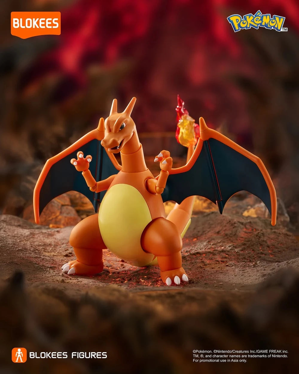 Blokees Pokemon 74104 Classic Edition CV-L Charizard