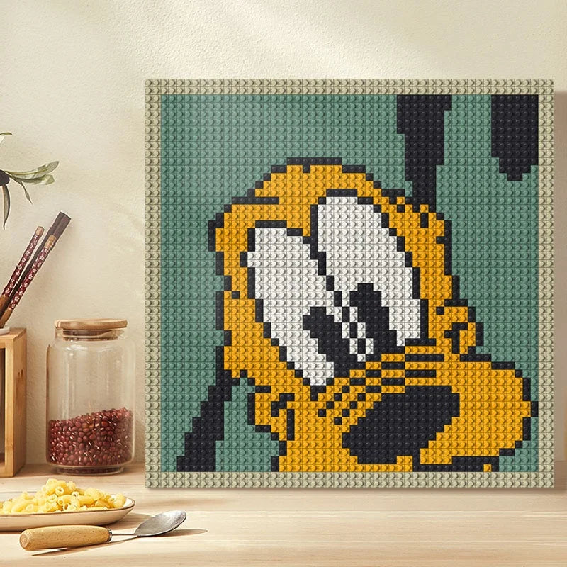 N0203 Pluto Mosaic Wall Art | 2304 PCS