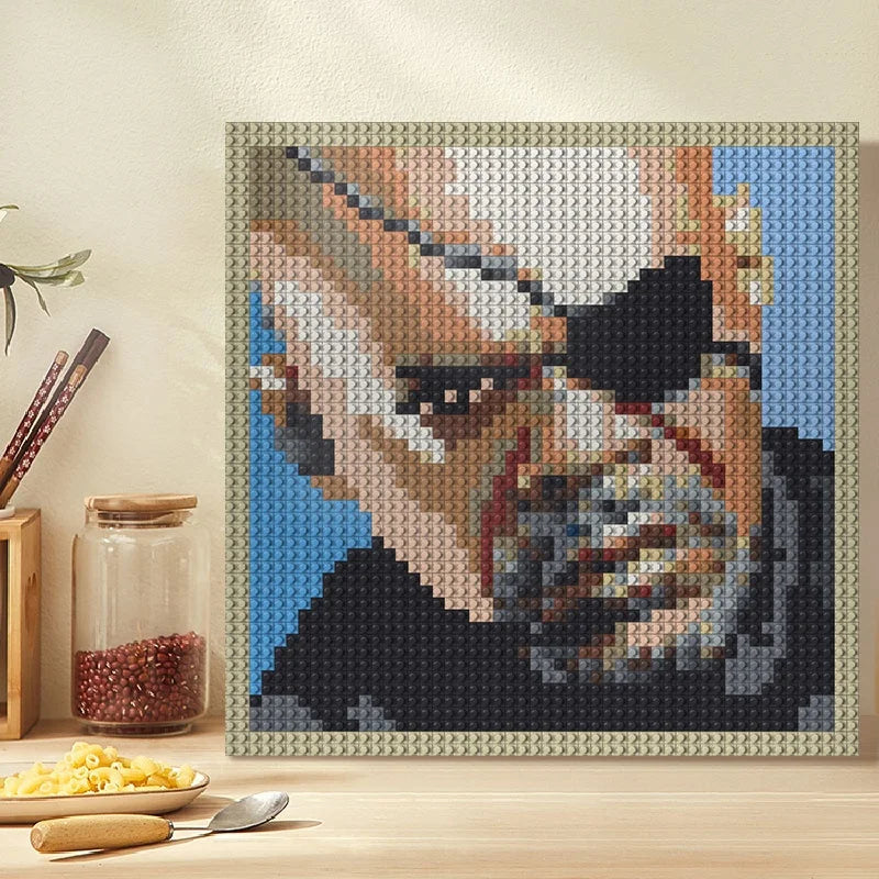N0022 Nick Fury Mosaic Wall Art | 2304 PCS