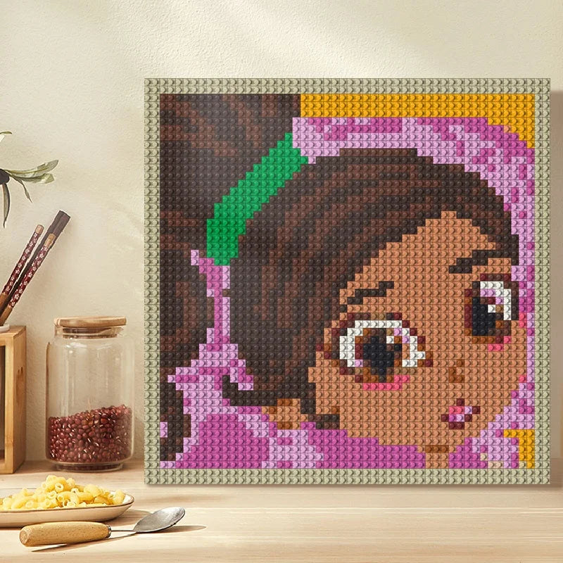 N0128 Encanto Mirabel Mosaic Wall Art | 2304 PCS
