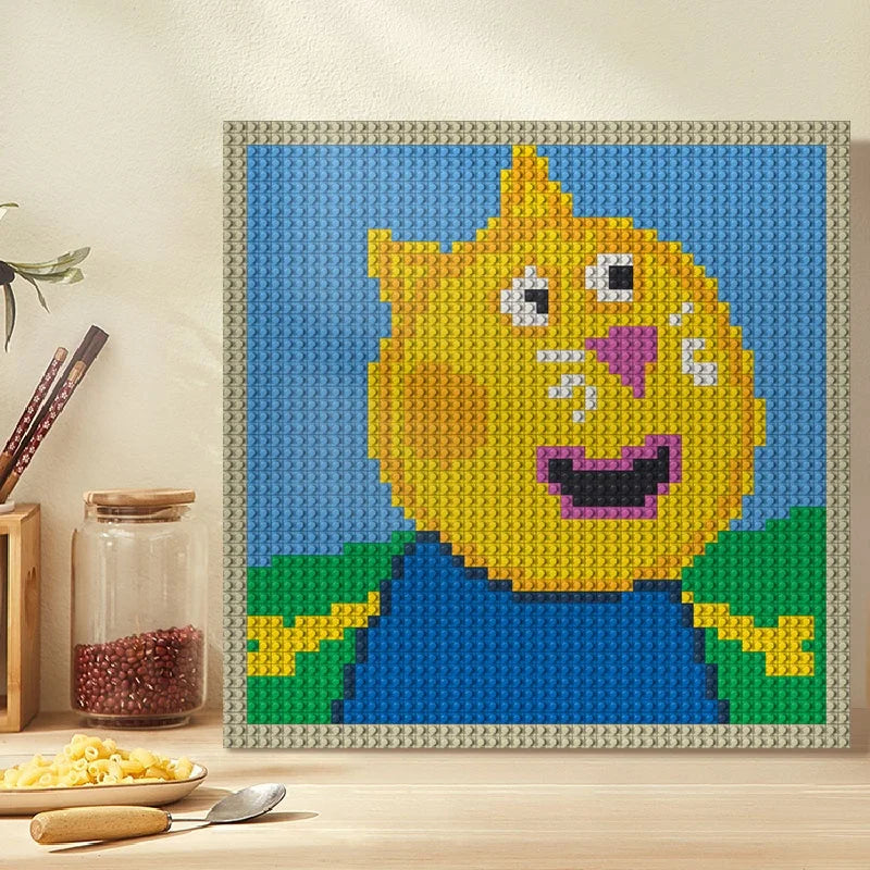 N0059 Candy Cat Mosaic Wall Art | 2304 PCS