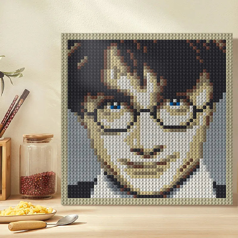 N0004 Harry Potter Mosaic Wall Art | 2304 PCS