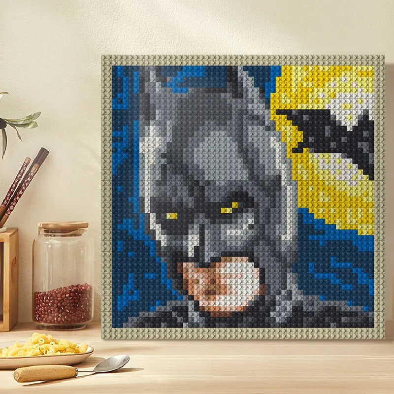 N0020 Batman Mosaic Wall Art | 2304 PCS