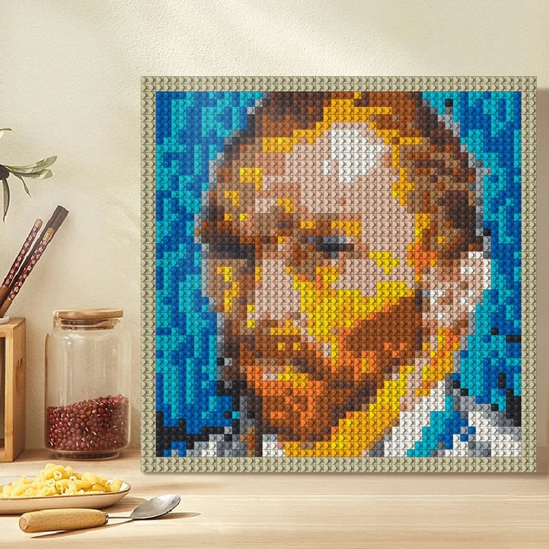 N0196 Van Gogh Mosaic Wall Art | 2304 PCS