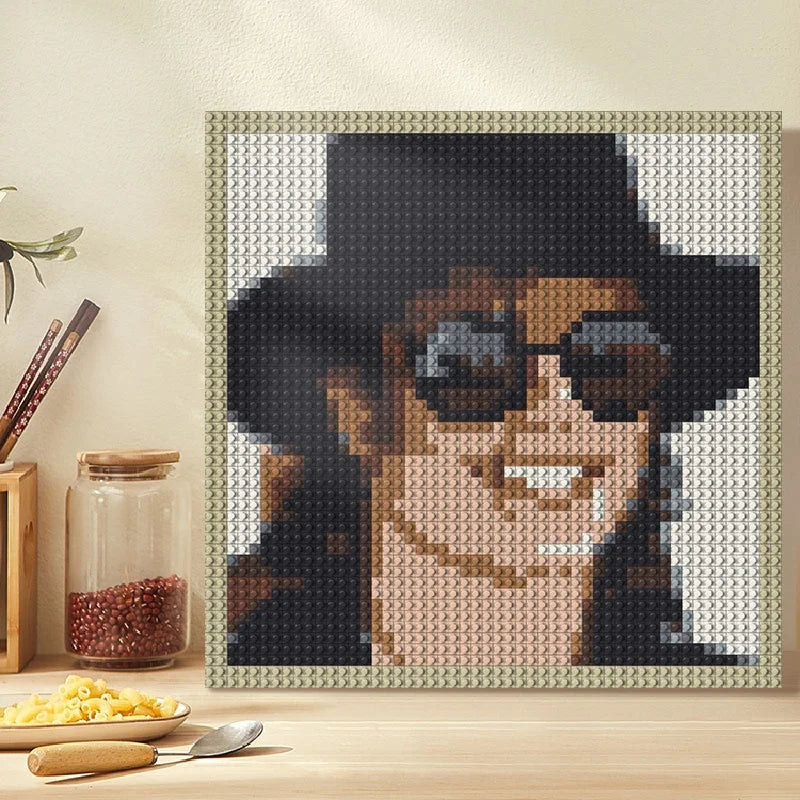 N0189 Michael Jackson Mosaic Wall Art | 2304 PCS