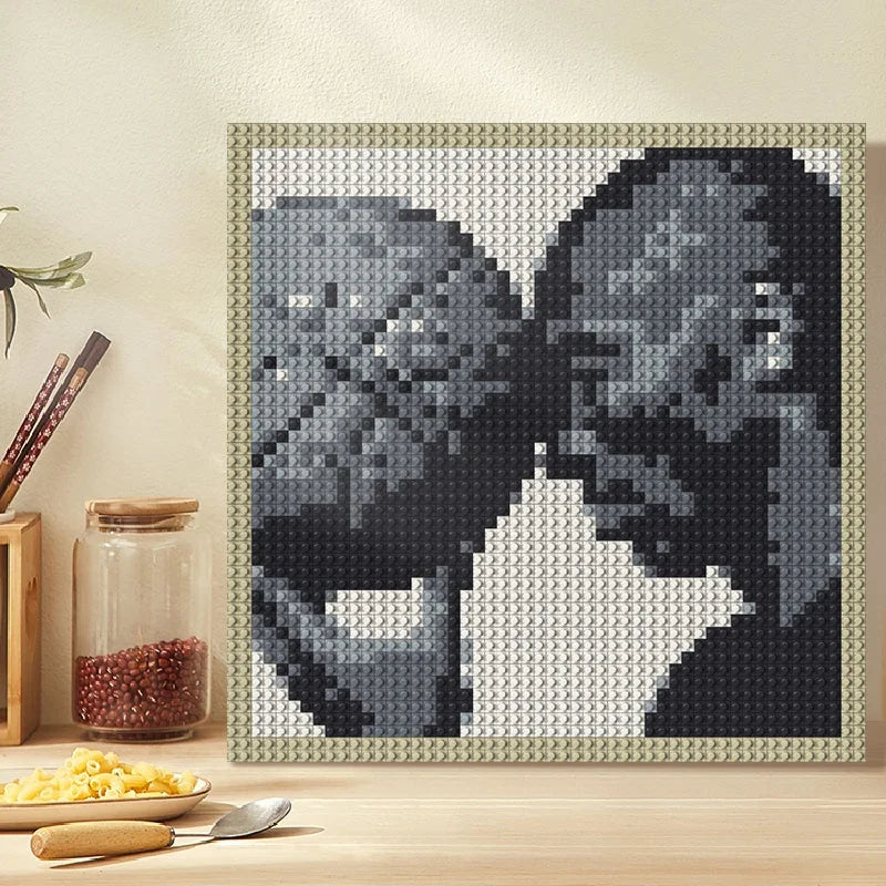 N0187 Kobe Bryant Mosaic Wall Art | 2304 PCS
