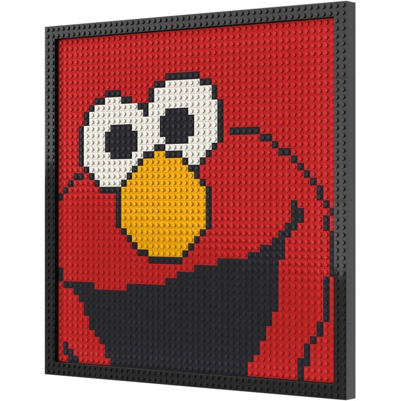 N0212 Elmo Mosaic Wall Art | 2304 PCS – Brickmania N0212 Elmo Mosaic Wall Art | 2304 PCS – Brickmania