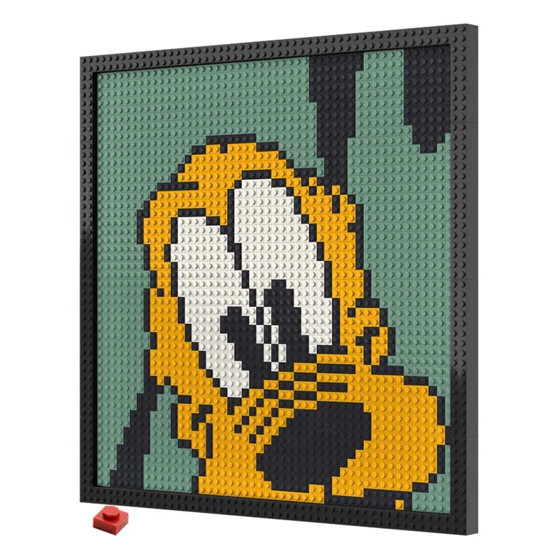 N0203 Pluto Mosaic Wall Art | 2304 PCS