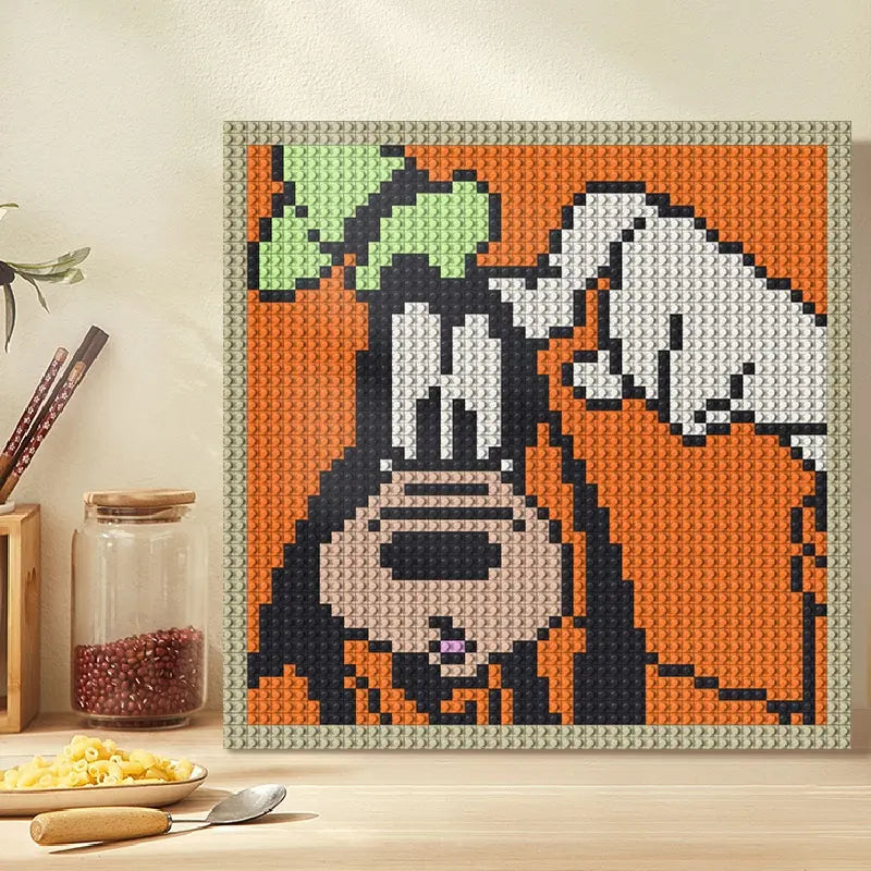 N0205 Goofy Mosaic Wall Art | 2304 PCS