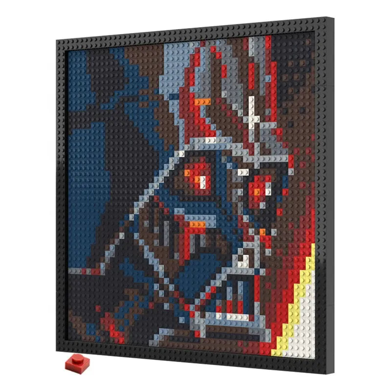 N0103 Darth Vader Mosaic Wall Art | 2304 PCS