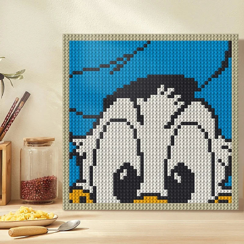 N0200 Donald Duck Mosaic Wall Art | 2304 PCS