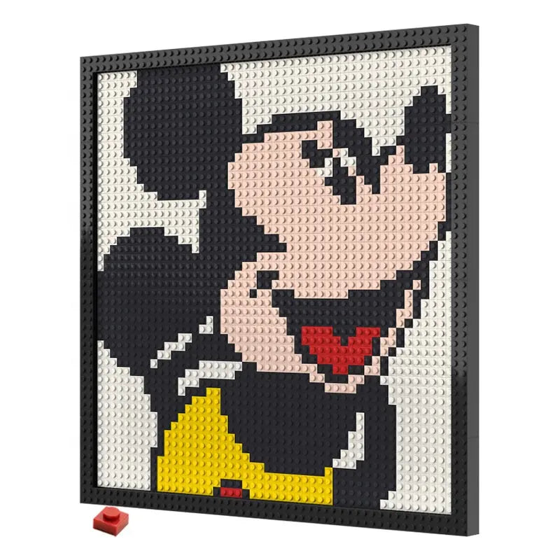 N0137 Mickey Mouse Mosaic Wall Art | 2304 PCS