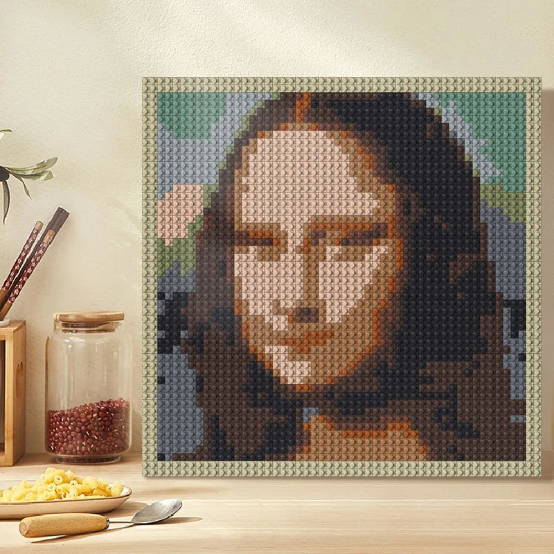 N0197 Mona Lisa Mosaic Wall Art | 2304 PCS