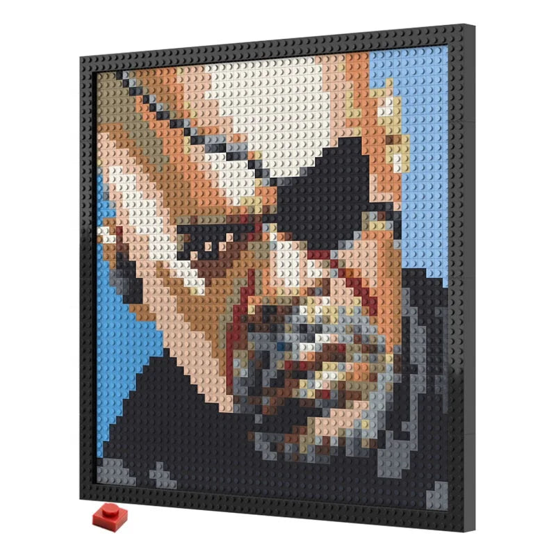 N0022 Nick Fury Mosaic Wall Art | 2304 PCS