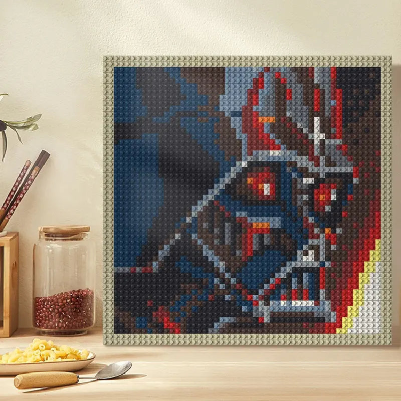 N0103 Darth Vader Mosaic Wall Art | 2304 PCS