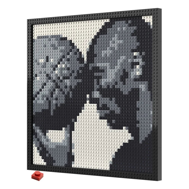 N0187 Kobe Bryant Mosaic Wall Art | 2304 PCS