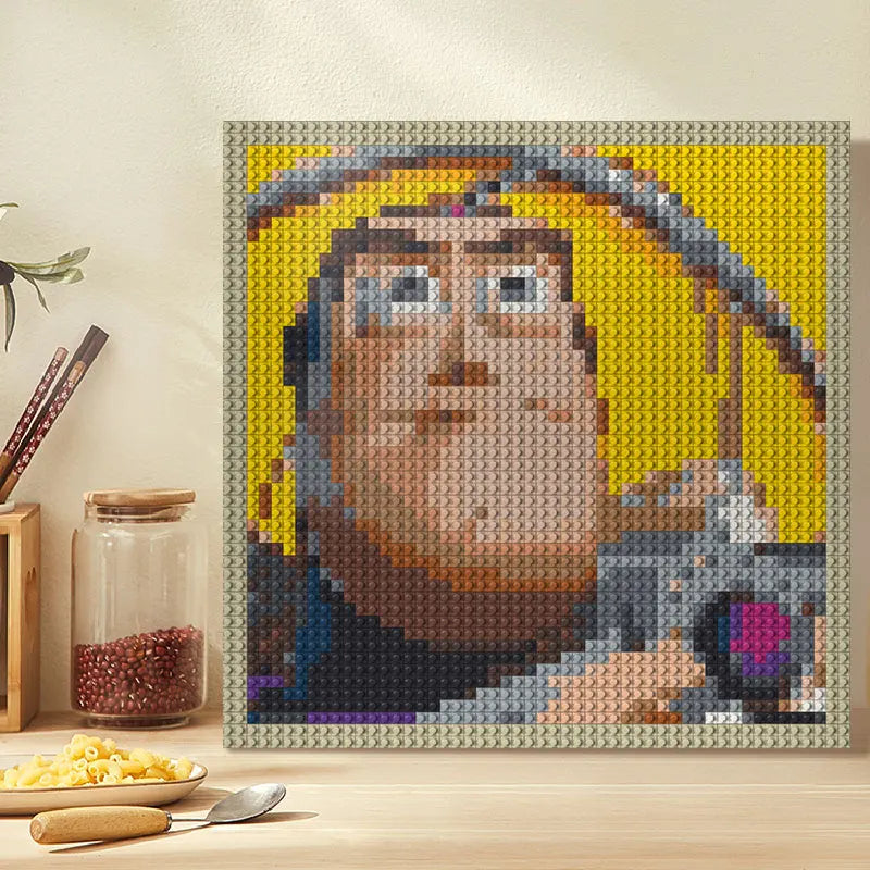 N0034 Buzz Lightyear Mosaic Wall Art | 2304 PCS