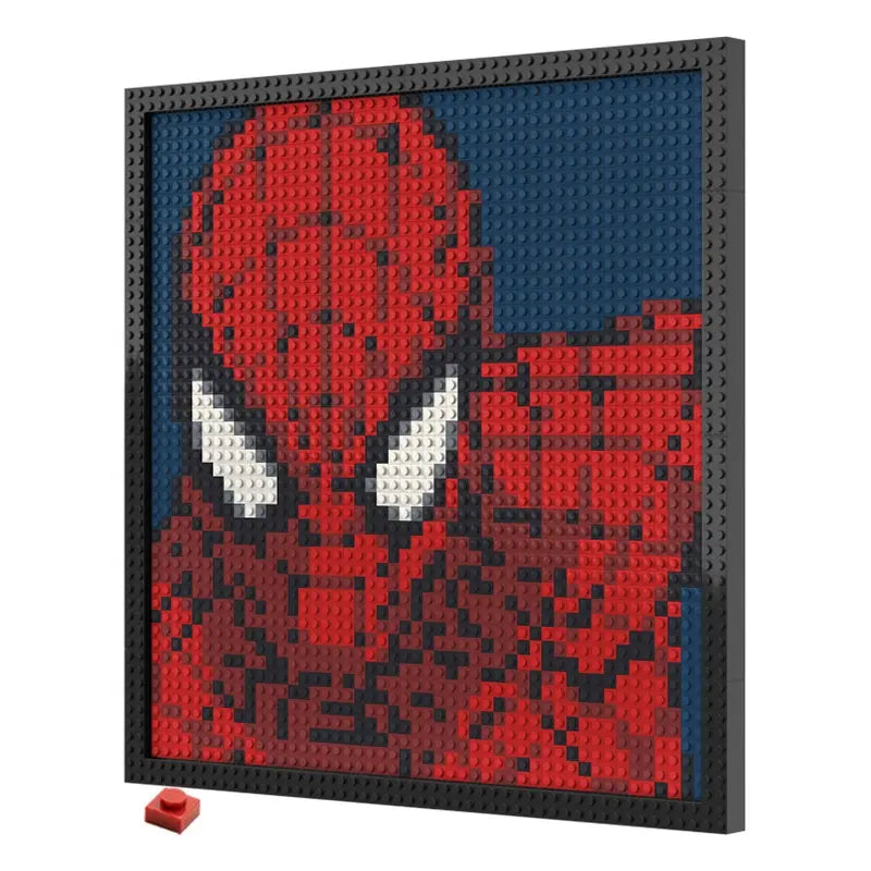 N0013 Spider-Man Mosaic Wall Art | 2304 PCS
