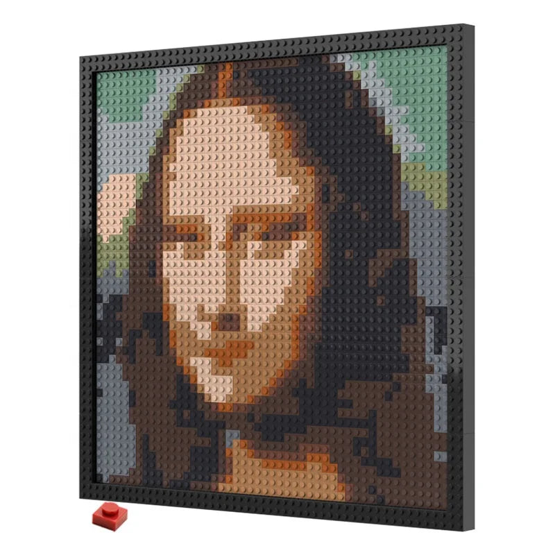N0197 Mona Lisa Mosaic Wall Art | 2304 PCS