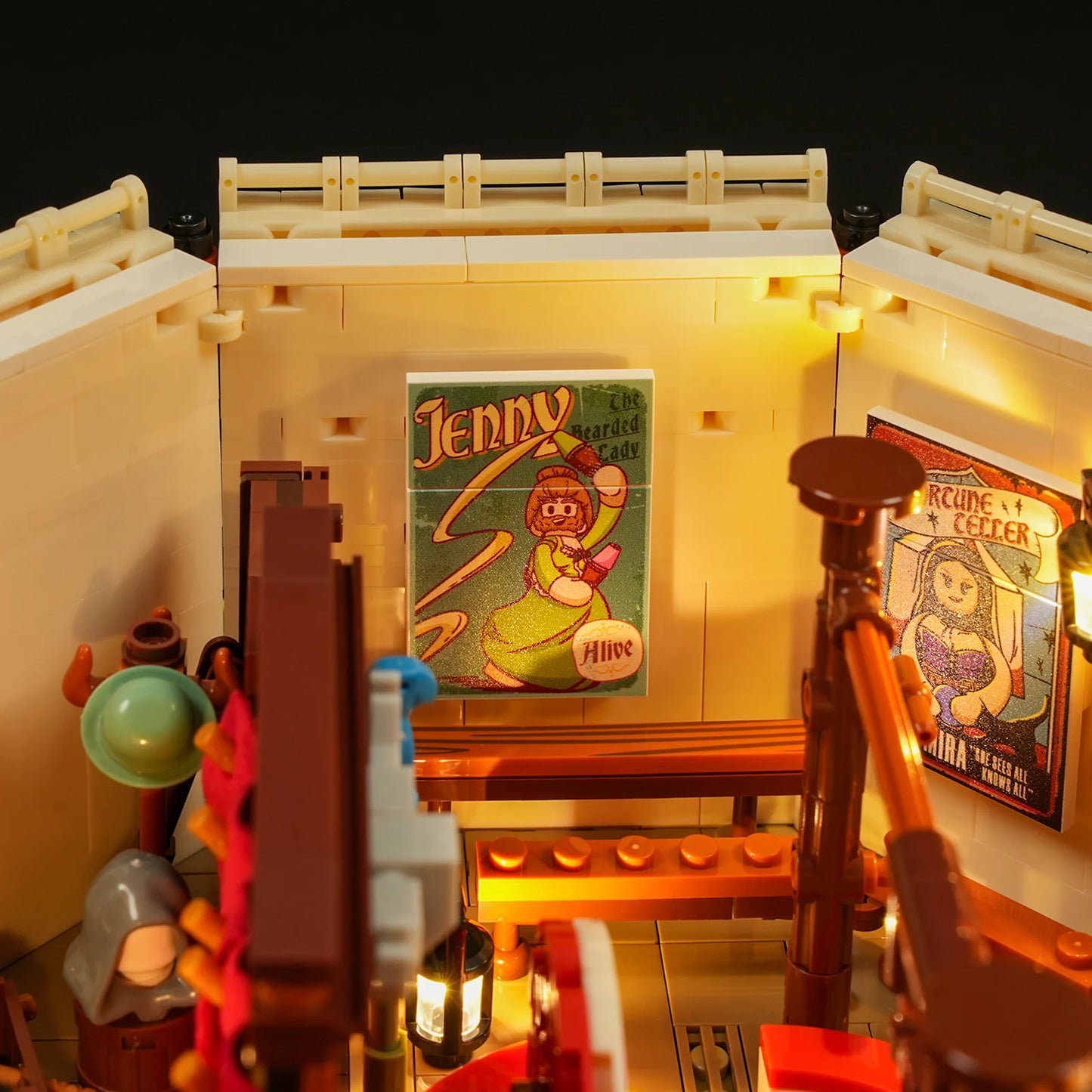 Lumibricks L9079 Traveling Circus Building Toy Set | 1962 PCS