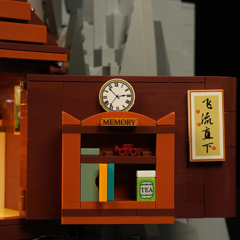 Lumibricks L9083 Waterfall Cabin Building Toy Set | 2539 PCS