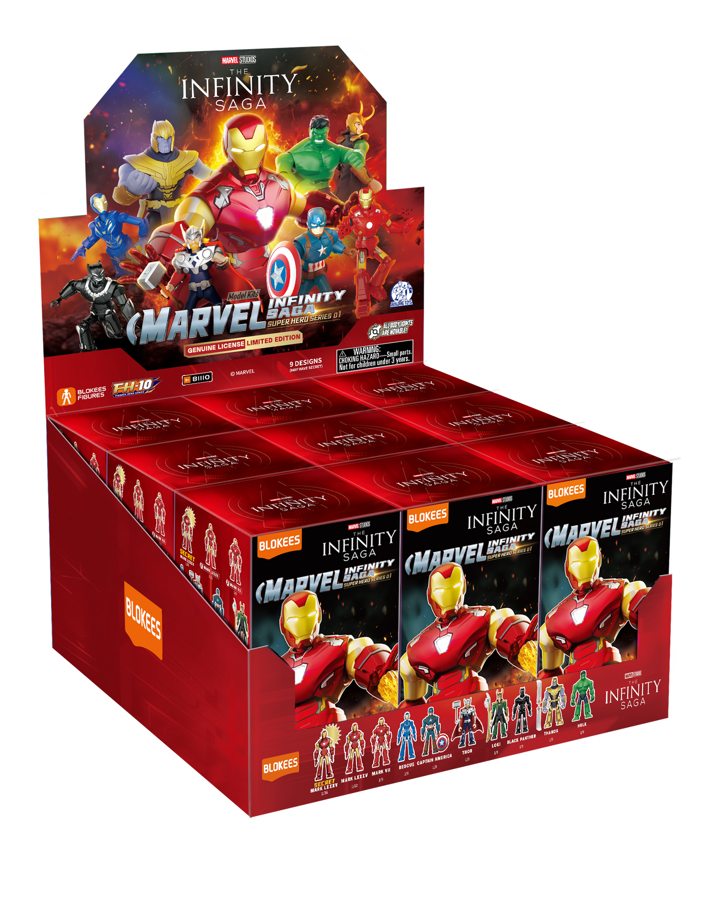 Blokees Marvel 81110 Infinity Saga Galaxy Version 01 Super Alliance