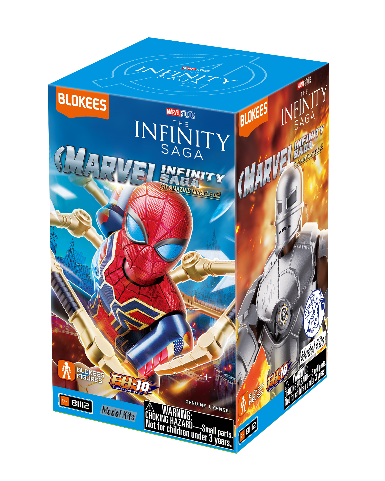 Blokees Marvel 81112 Infinity Saga Galaxy Version 02 The Amazing