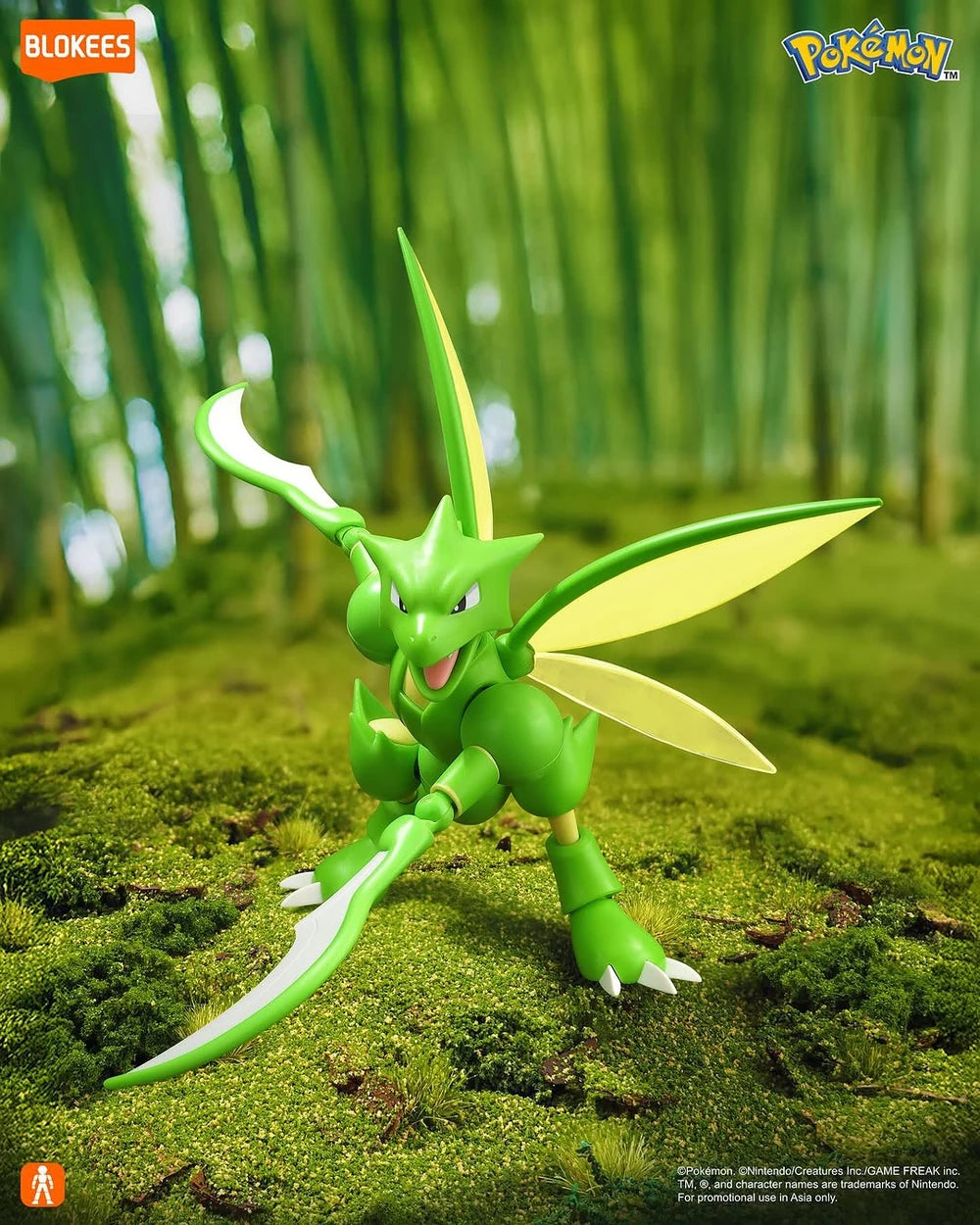 Blokees Pokemon 74105 Classic Edition CV-L Scyther
