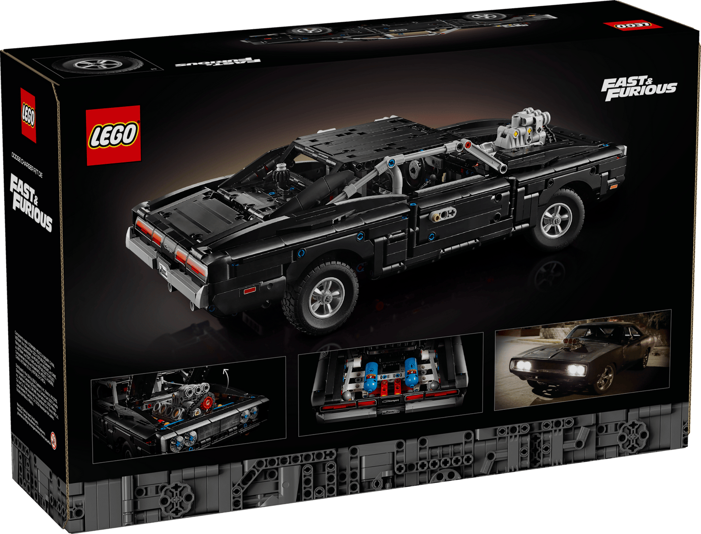LEGO 42231 Technic Fast and Furious Dodge Charger R/T Car | 1516 PCS