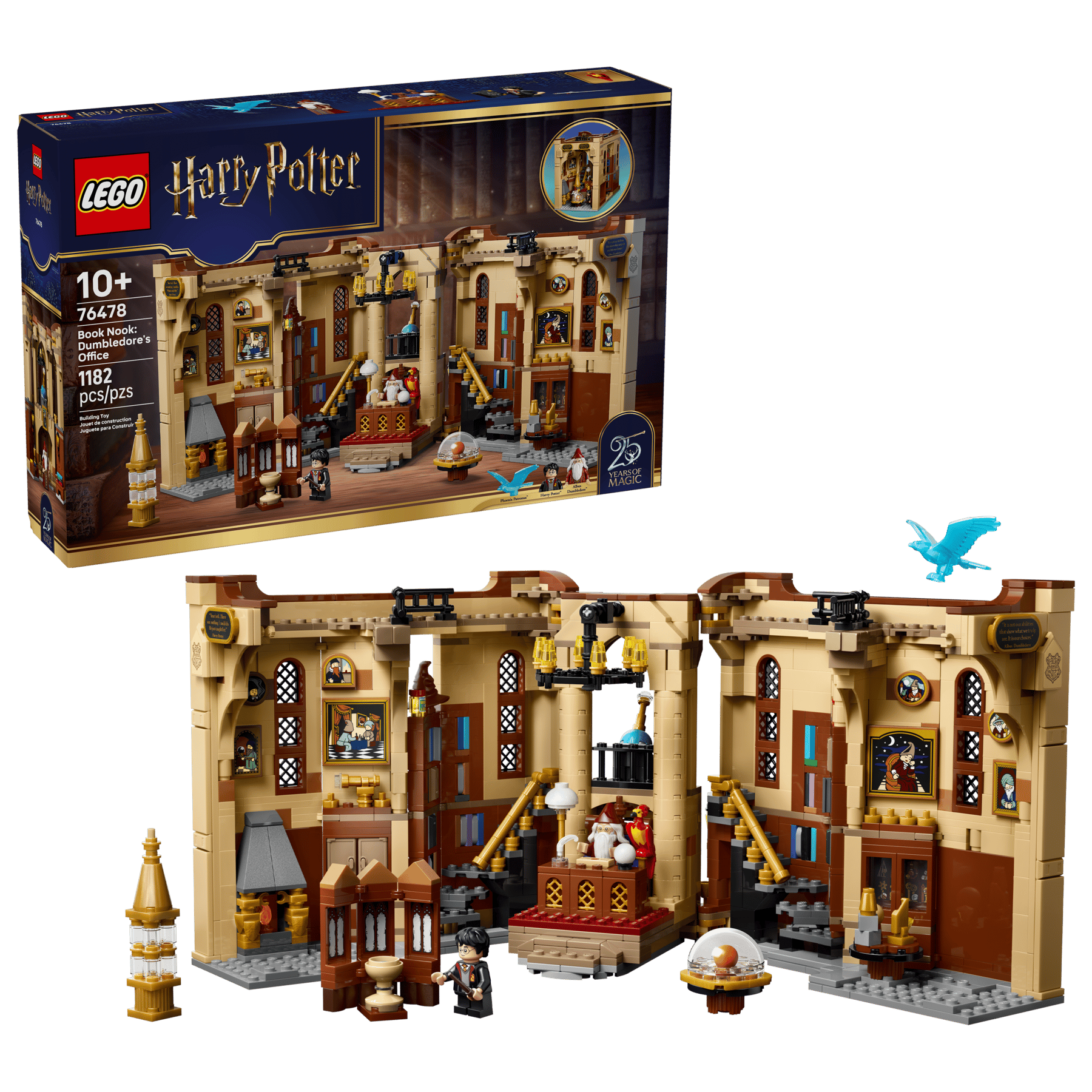 LEGO 76478 Harry potter Book Nook: Dumbledore's Office | 1182 PCS