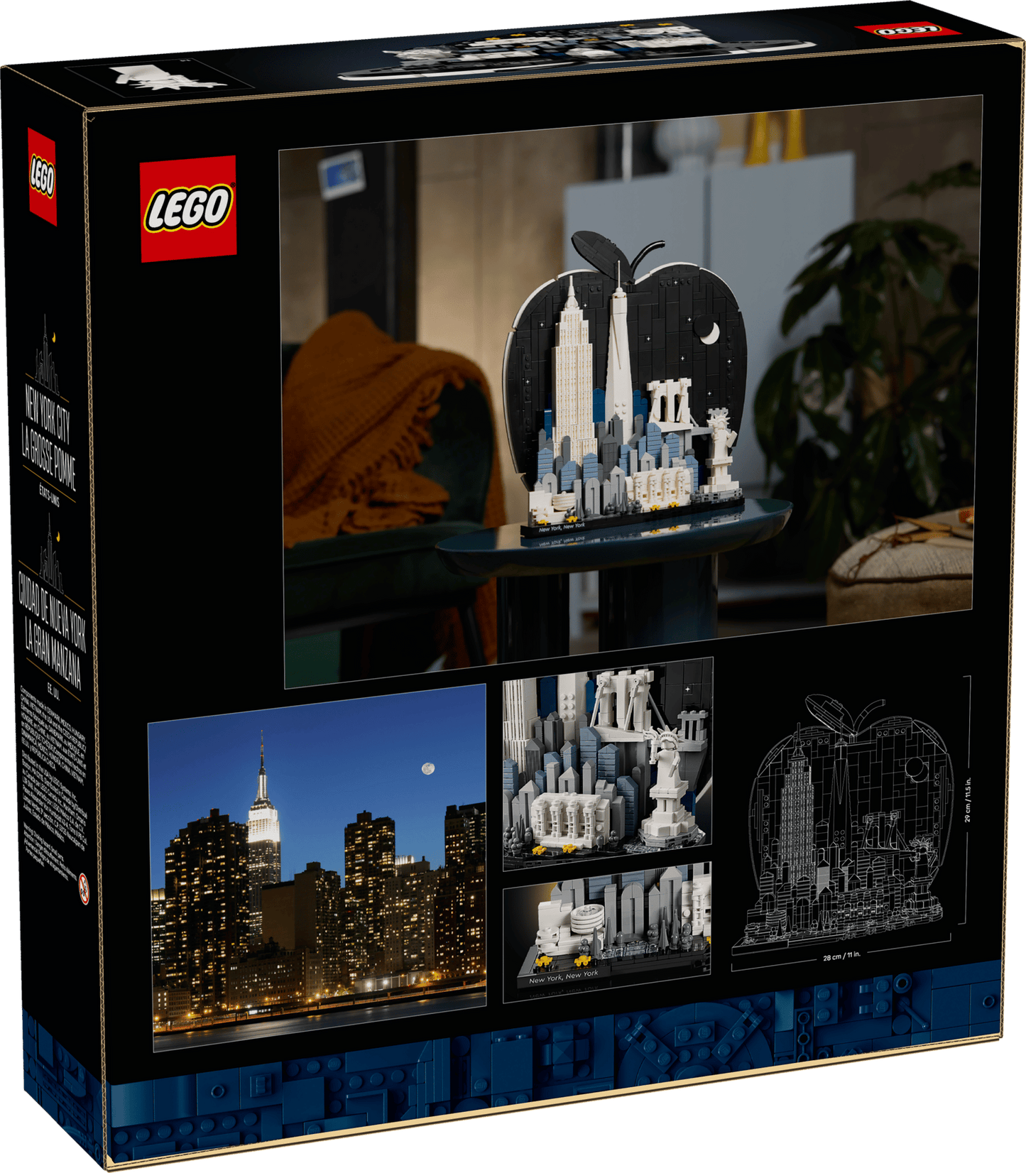 LEGO 21066 Architecture New York City – The Big Apple | 1465 PCS