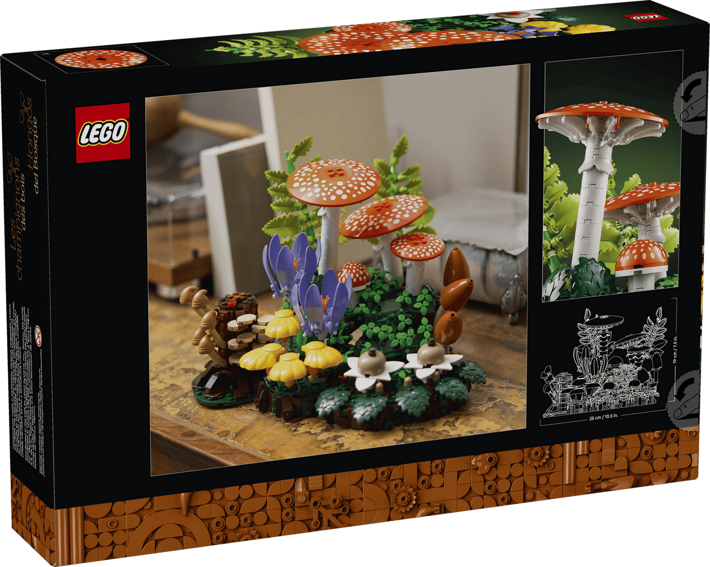 LEGO 11505 Botanicals Woodland Mushrooms | 806 PCS