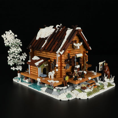Lumibricks F9018 Hunting Cabin Building Toy Set | 2036 PCS