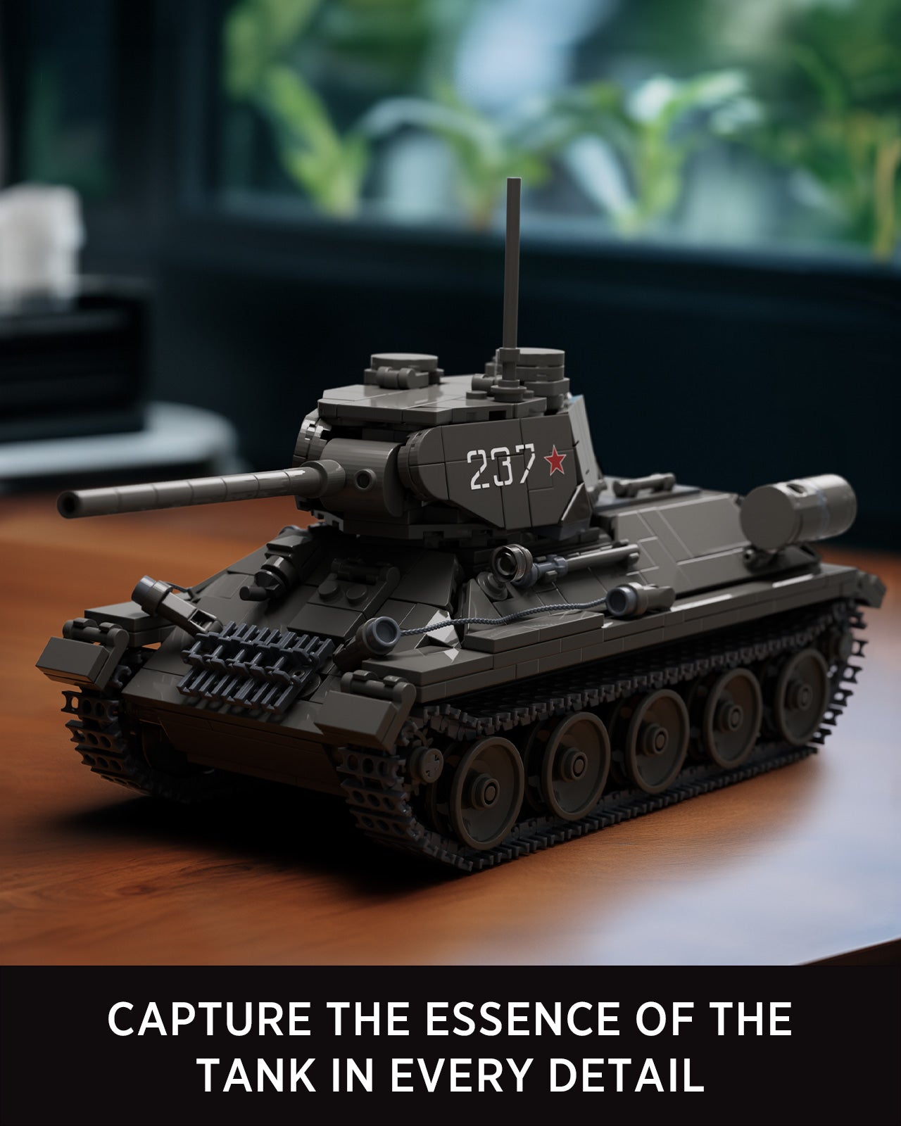 Nifeliz NF10270 T34/85 Tank Building Set | 818 PCS
