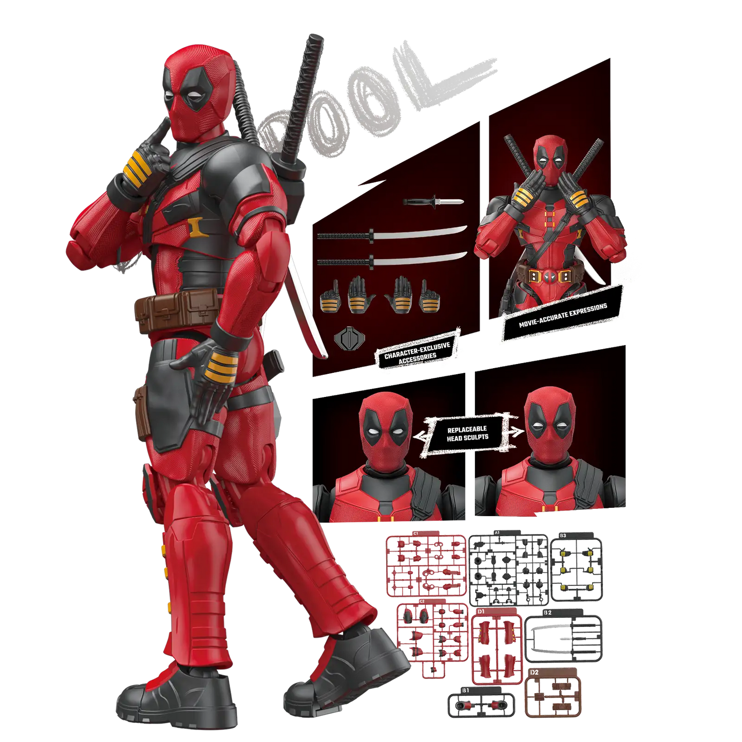 Blokees Marvel 81116 Champion Class Infinity Saga Deadpool