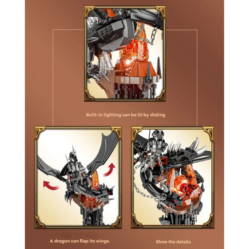 DK 7043 Dark Tower Building Toy Set | 997 Pcs