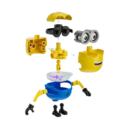 Blokees Minions 74835-74838 preCOOL Jelly Factory Series