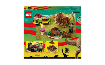 LEGO 76959 Jurasic World Triceratops Research | 281 PCS | Retired