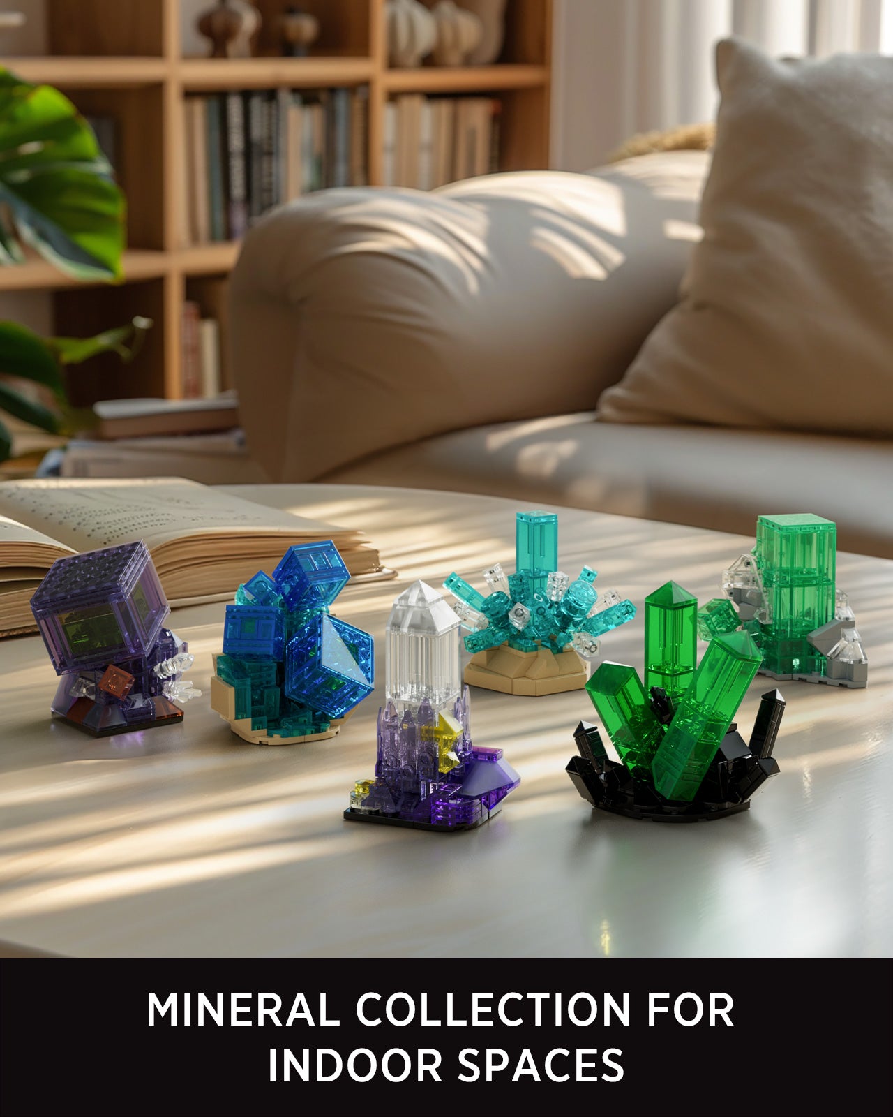 Nifeliz NF10363 Cool Tone Rock Building Set | 651 PCS